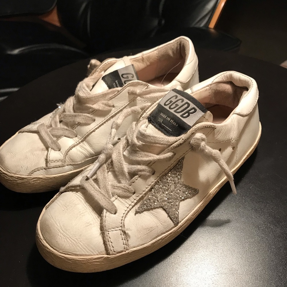 Golden Goose kids shoes.